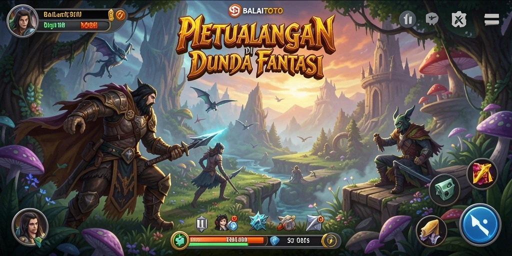 Gameplay seru BALAITOTO yang menunjukkan petualangan mendebarkan.