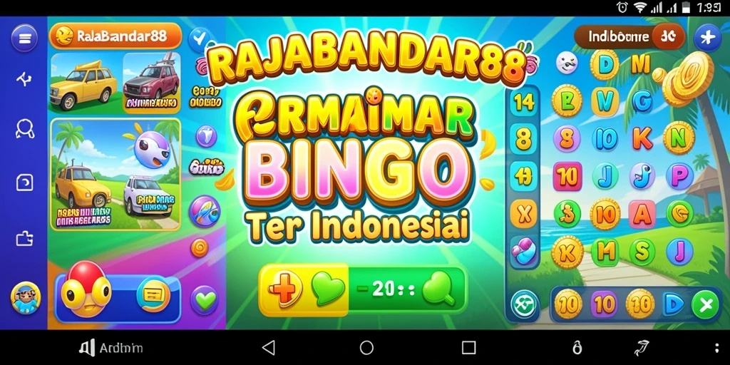 Gameplay menarik dari RAJABANDAR88 dengan suasana bingo yang seru.