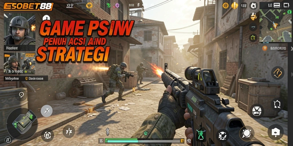 Tangkapan layar utama SOBET88 menampilkan aksi pertempuran yang menarik dalam game FPS.